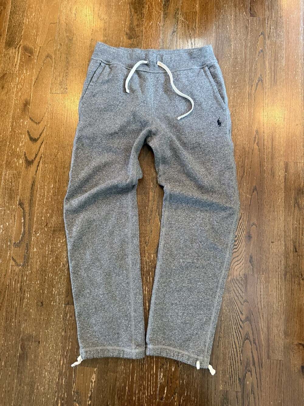 Polo Ralph Lauren Gray Lightweight Fleece Drawstring Sweatpants
